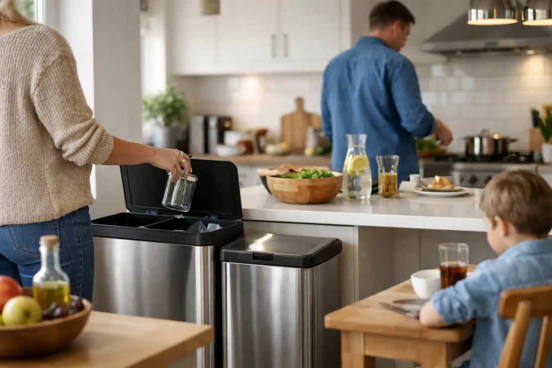 Where Should Recycling Bins Go in Your Kitchen?