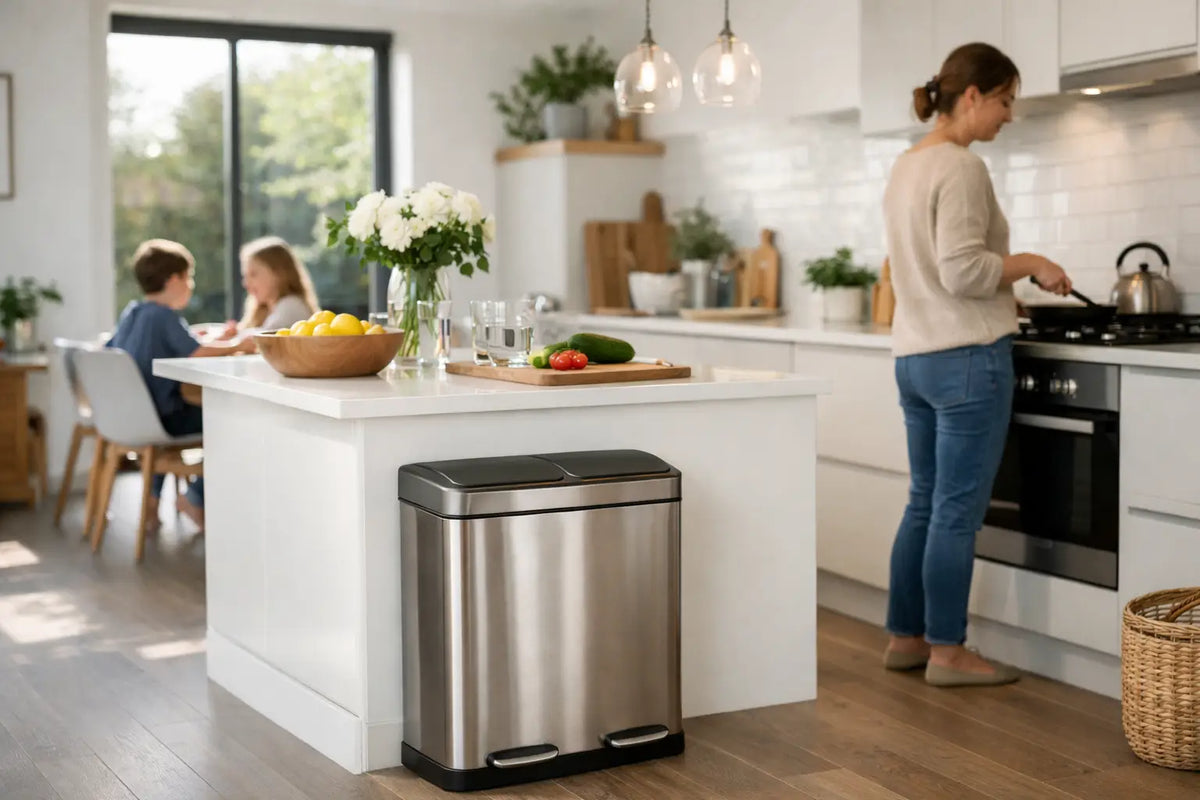 Guide to Kitchen Bin Placement for Better Flow