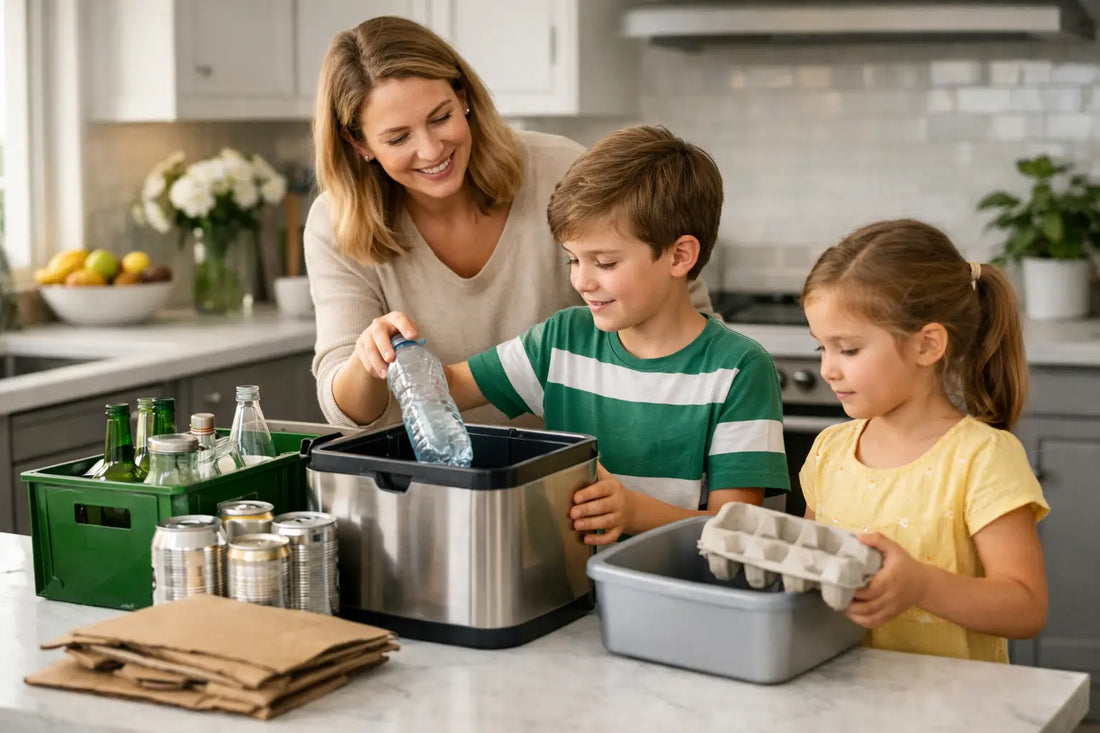 How to Teach Children Recycling at Home in 7 Steps