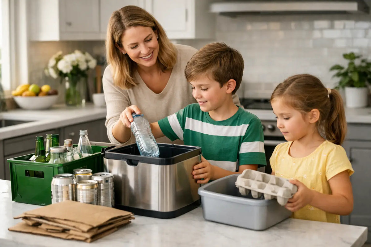 How to Teach Children Recycling at Home in 7 Steps
