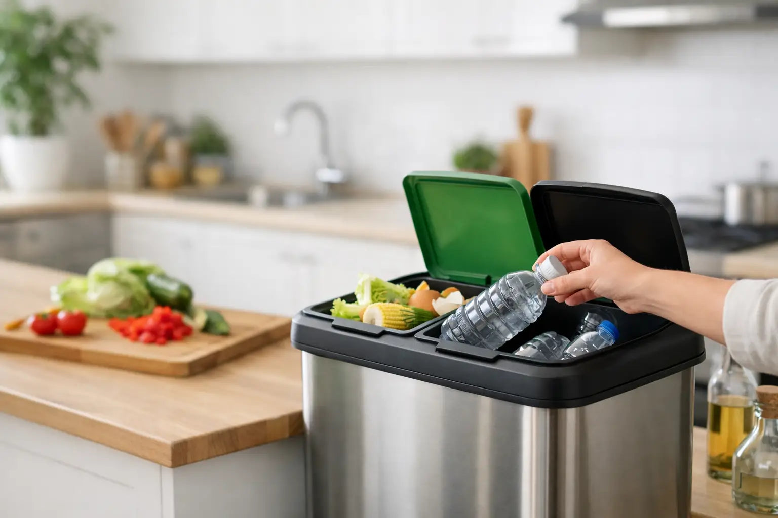 How to Choose an Affordable Kitchen Recycling Bin