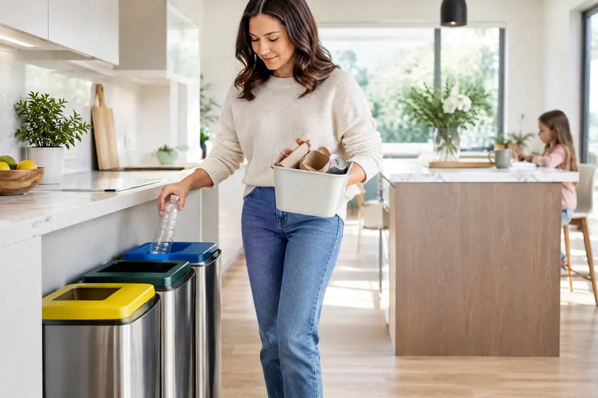 Waste Sorting Labels That Make Recycling Easier