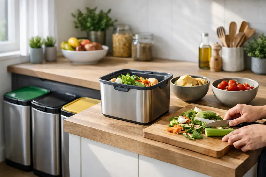 How to Organise Kitchen Waste Without Clutter