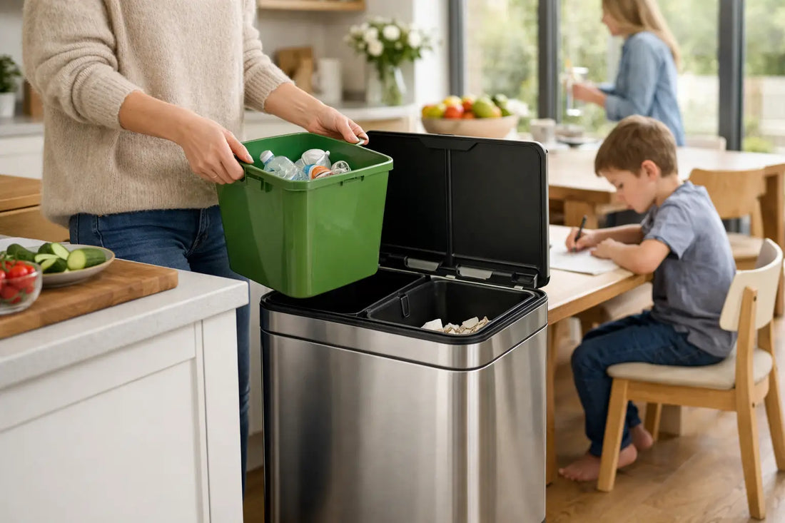 Bins with Inner Buckets for Smarter Kitchens
