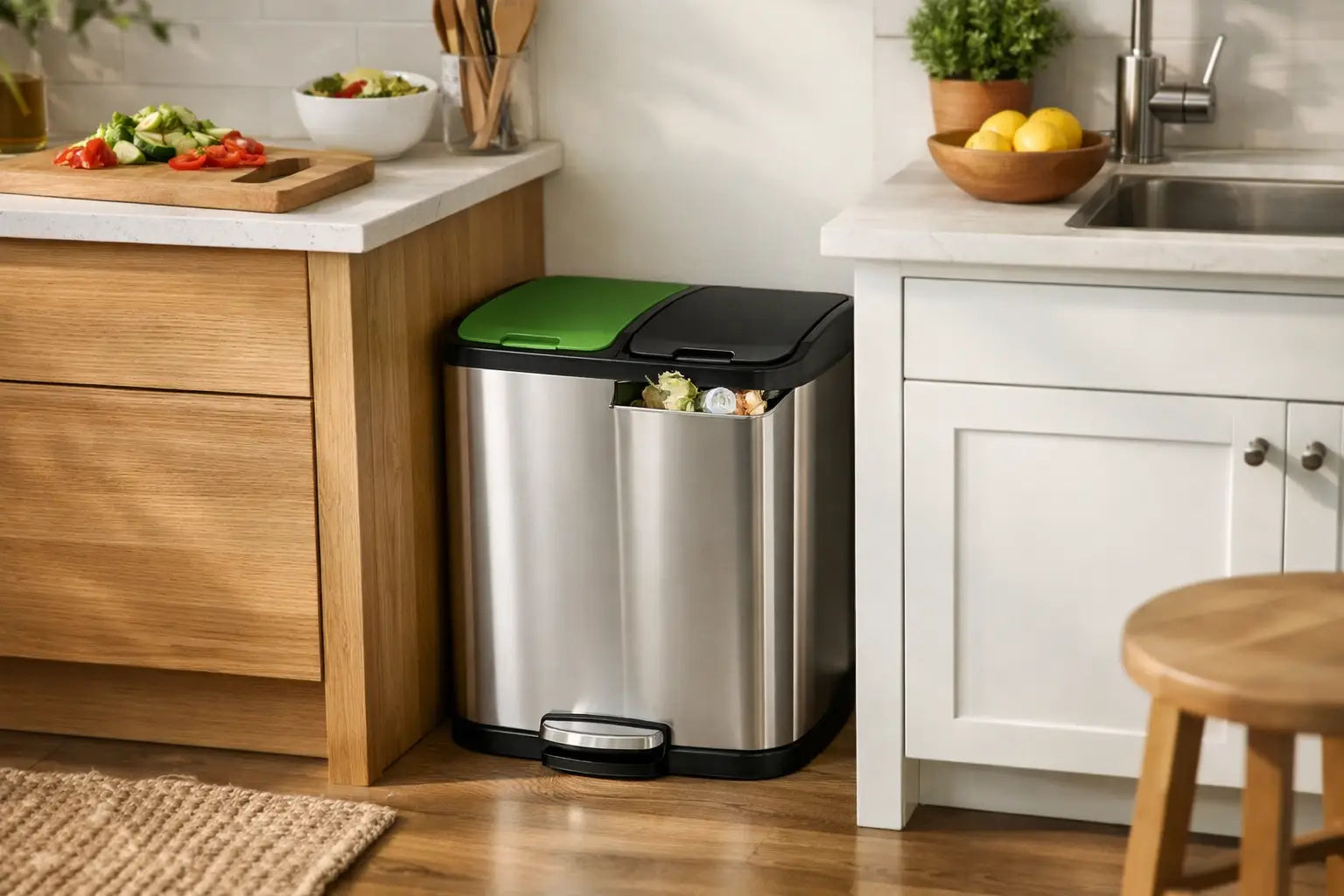 Best Recycling Bin for Small Kitchen Spaces