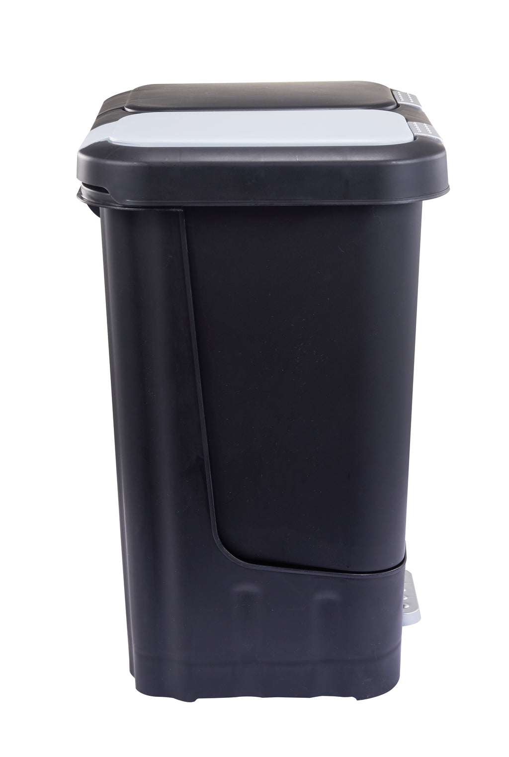 Step N Sort 40L dual recycling bin white kitchen pedal bin